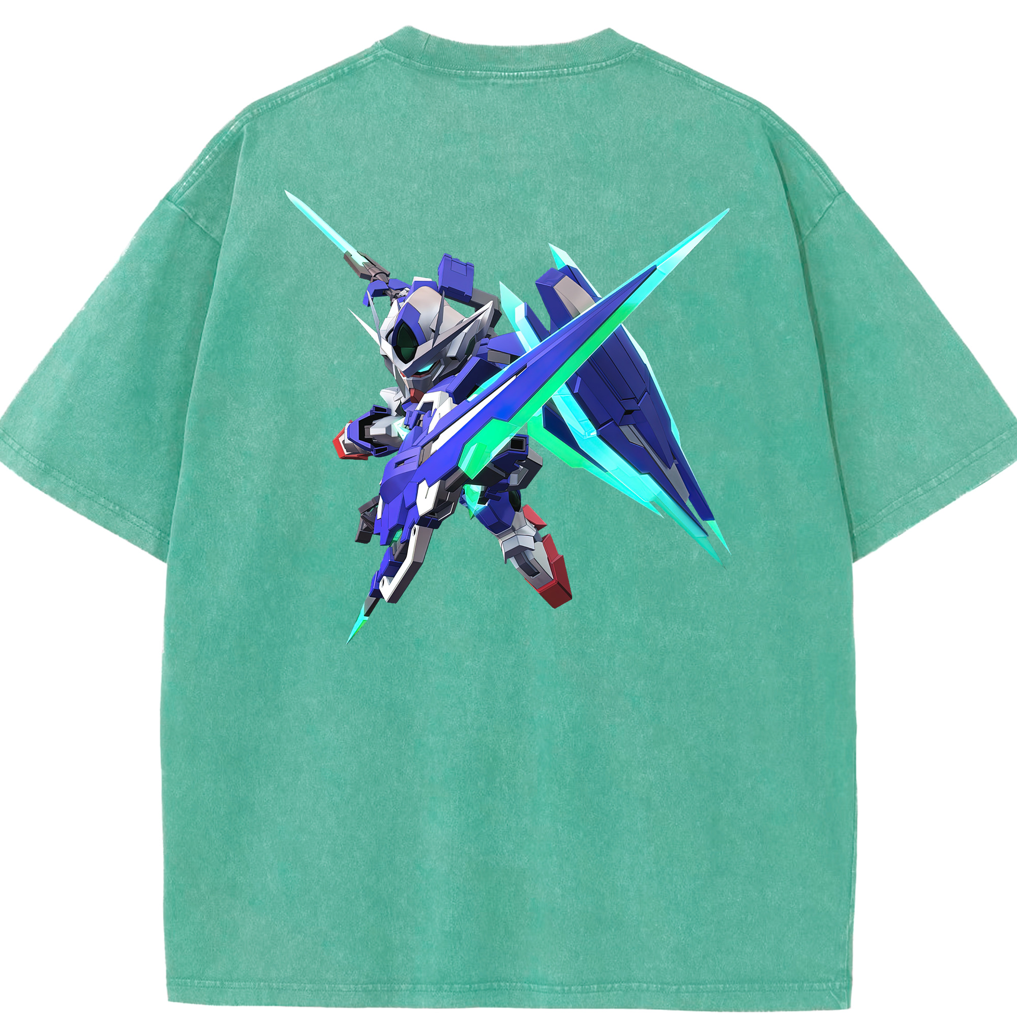 （画像用） 機動戦士ガンダム Mobile Suit Gundam 綿100% ヴィンテージ風 半袖Tシャツ（背面プリント）